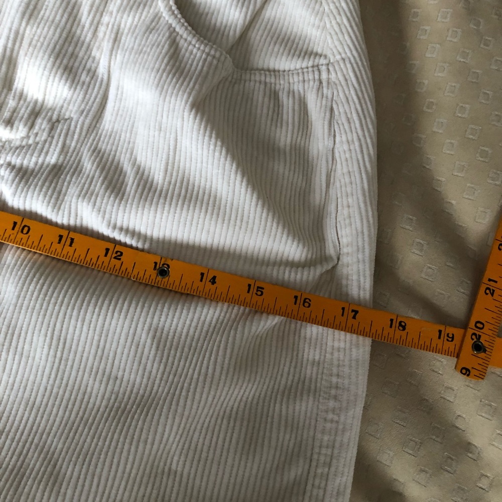 Benetton white corduroy skirt - Picture 6 of 7